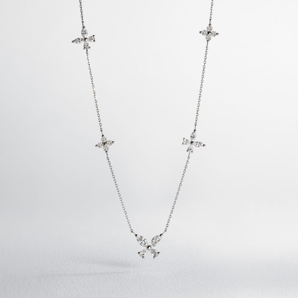 【Papillon de Fleur】Papillon Fleur Necklace