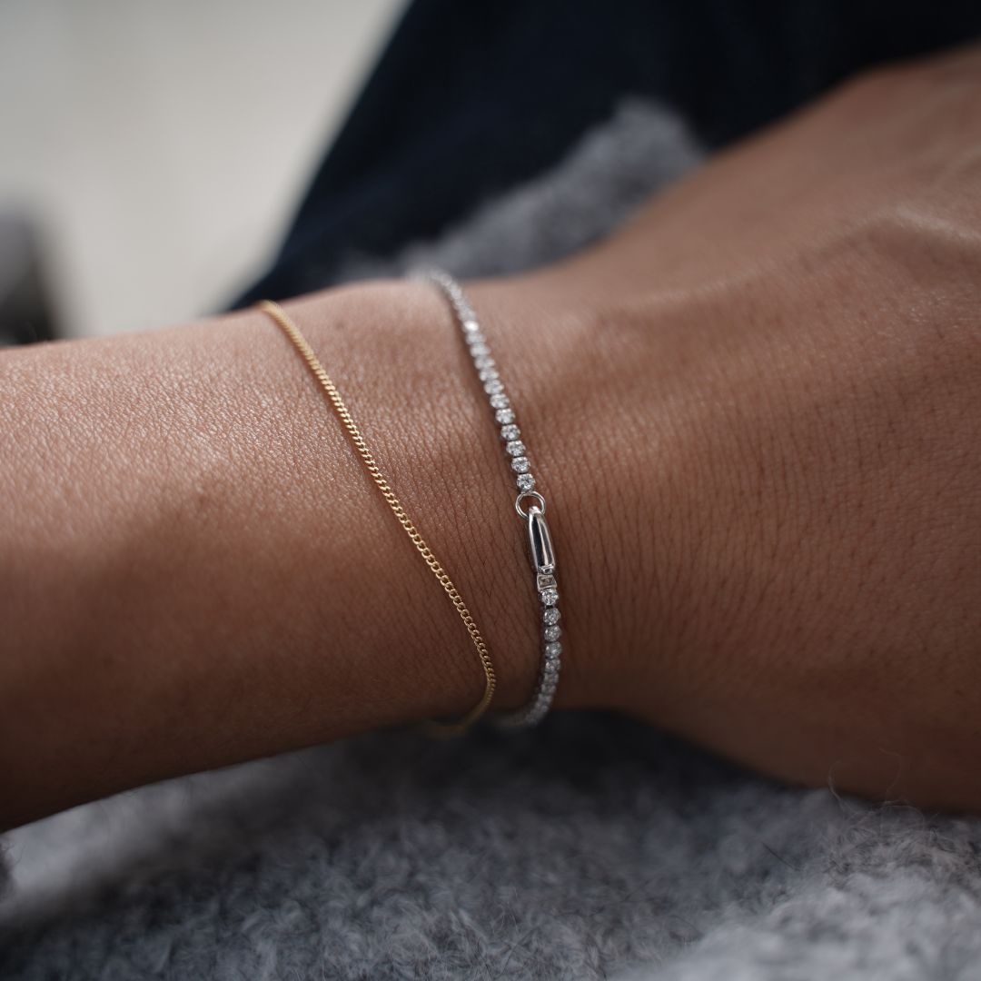 3 carat tennis bracelet