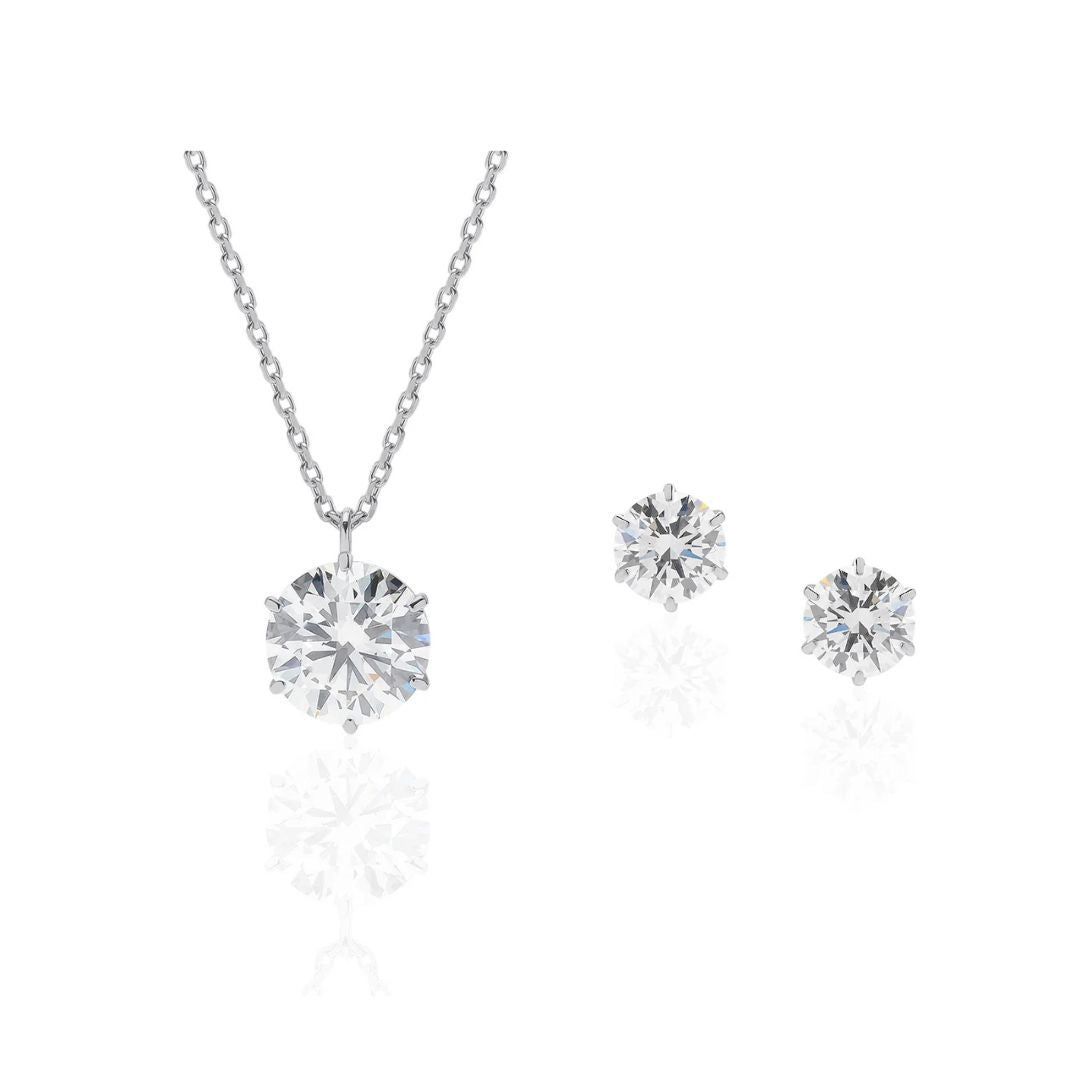 【HOLIDAY LUXE BOX】 1カラット ダイヤモンドネックレス・ダイヤモンドピアス