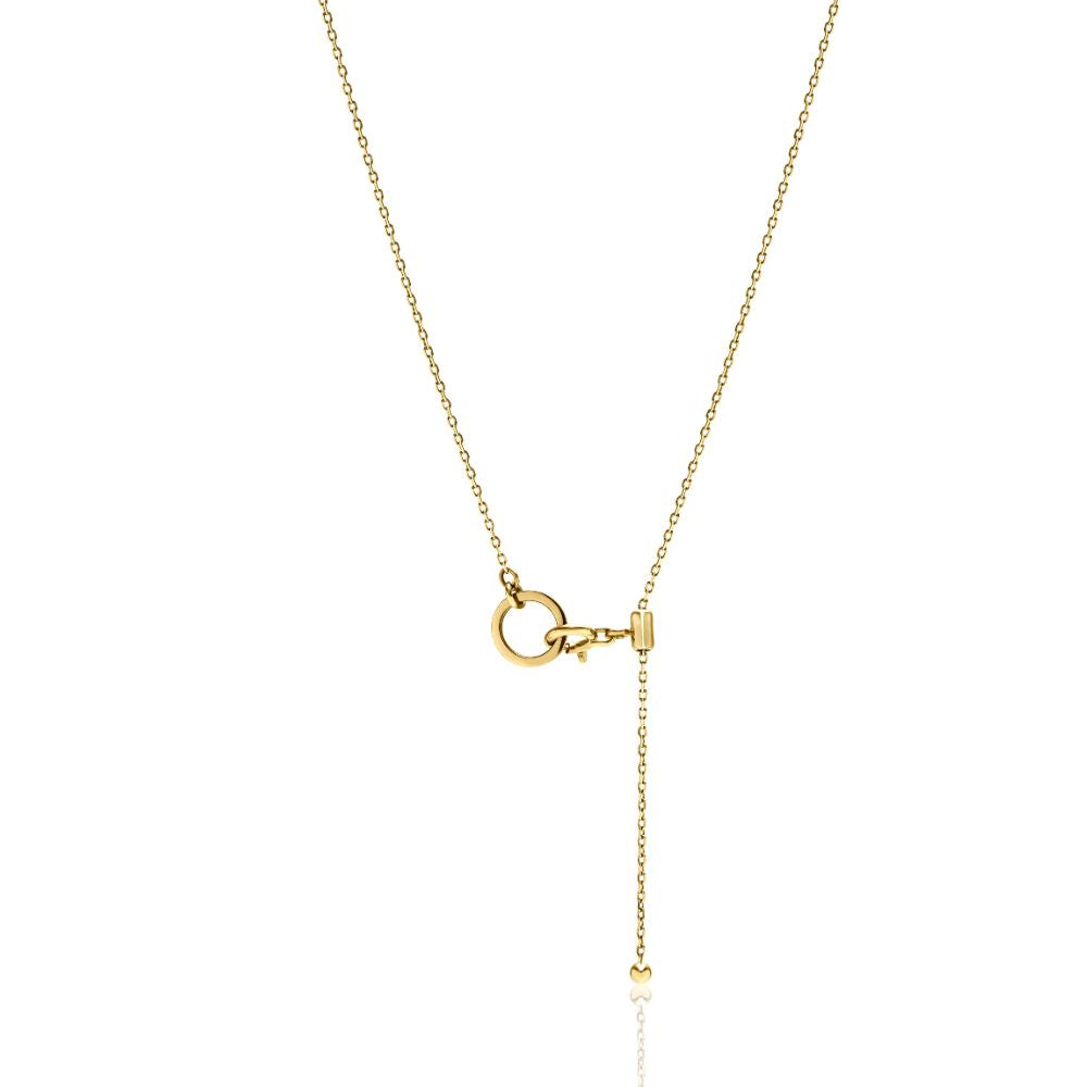 5ストーンステーションネックレス