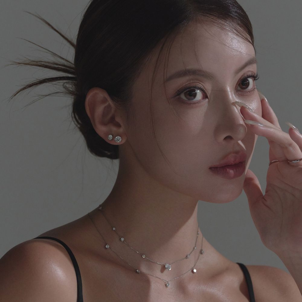 1 Carat Diamond Necklace/Emerald Cut