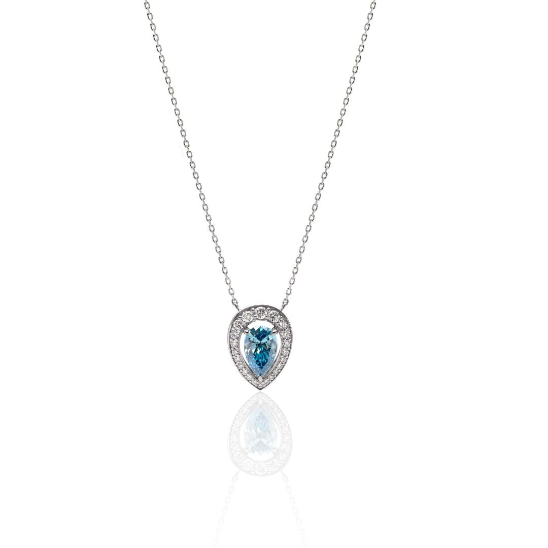 HIBLIA】QUEENネックレスBlue