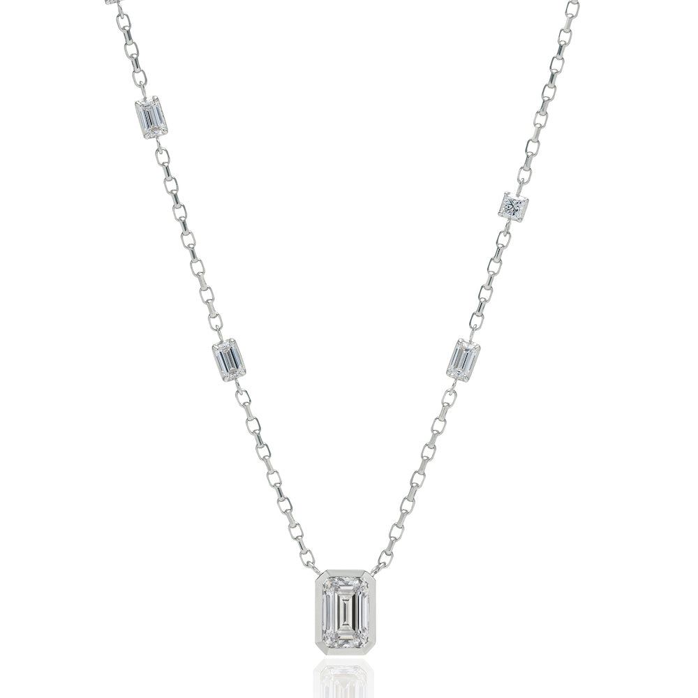 SOU × SON KYOU Asymmetrical Necklace