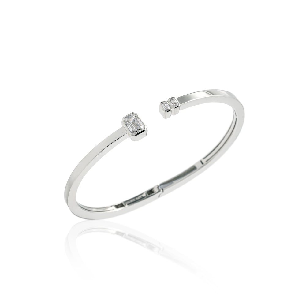 SOU × SON KYOU 1.20 carat diamond bangle