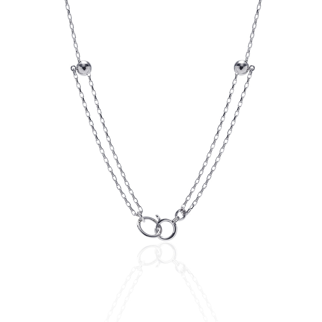 1 Carat Diamond Necklace/Emerald Cut