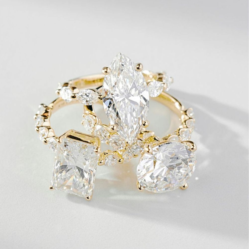 コメント必須 ラボグロウンダイヤsoudiamond ハーフエタニティセット News