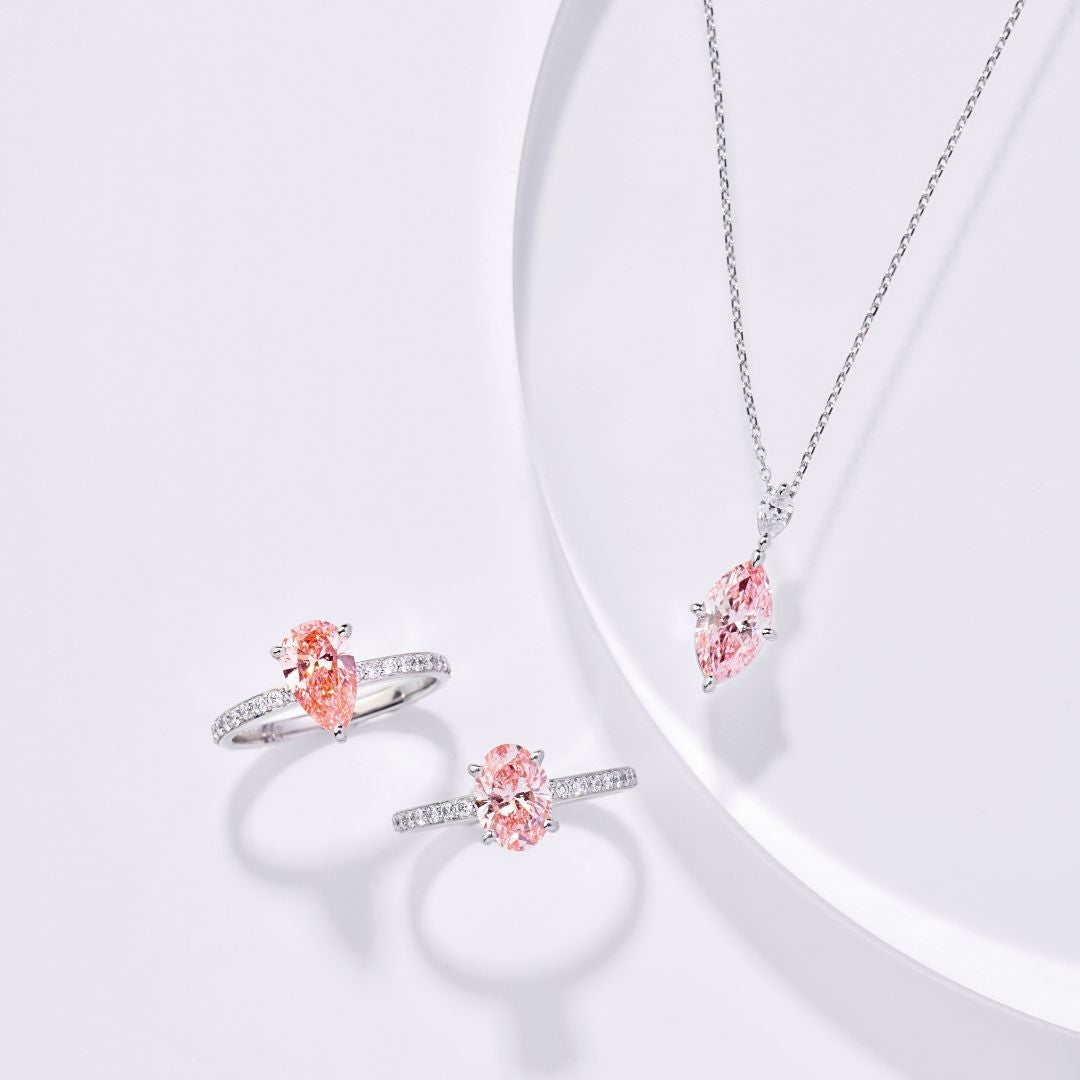 Softly Radiant Pink Diamond - やわらかな光が、選択を後押しする -