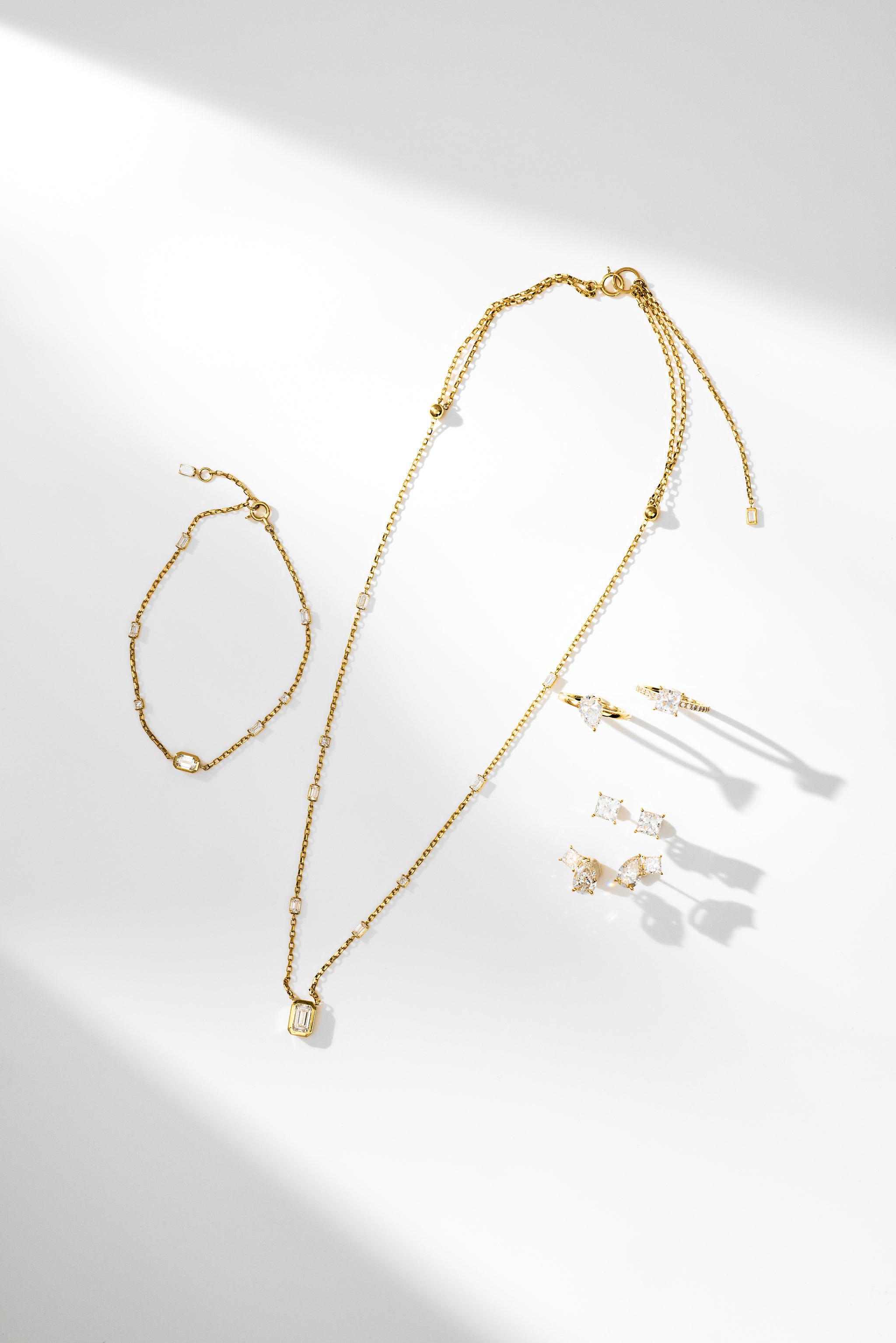 SOU × SON KYOU Asymmetrical Necklace 