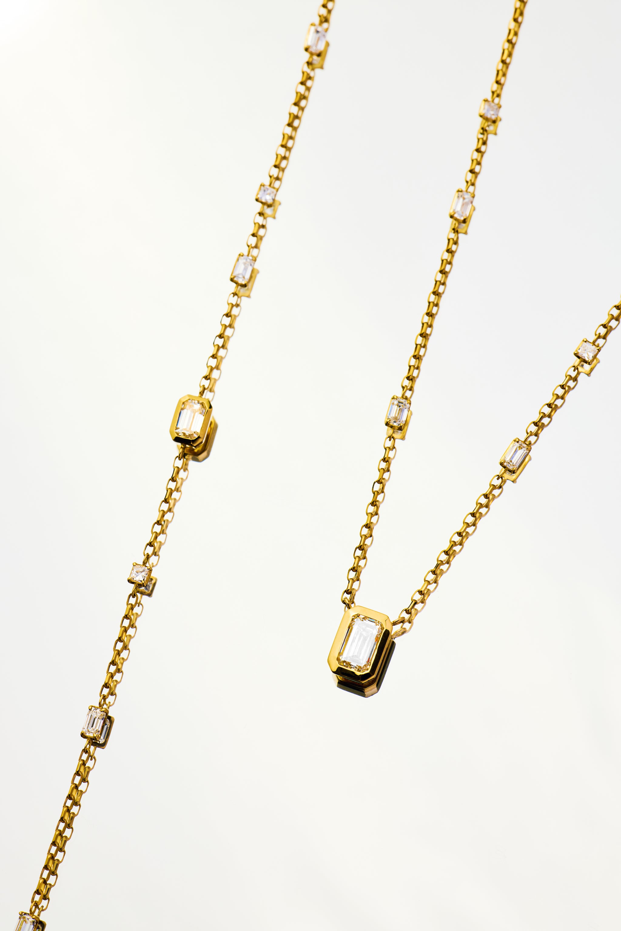 SOU × SON KYOU Asymmetrical Necklace 