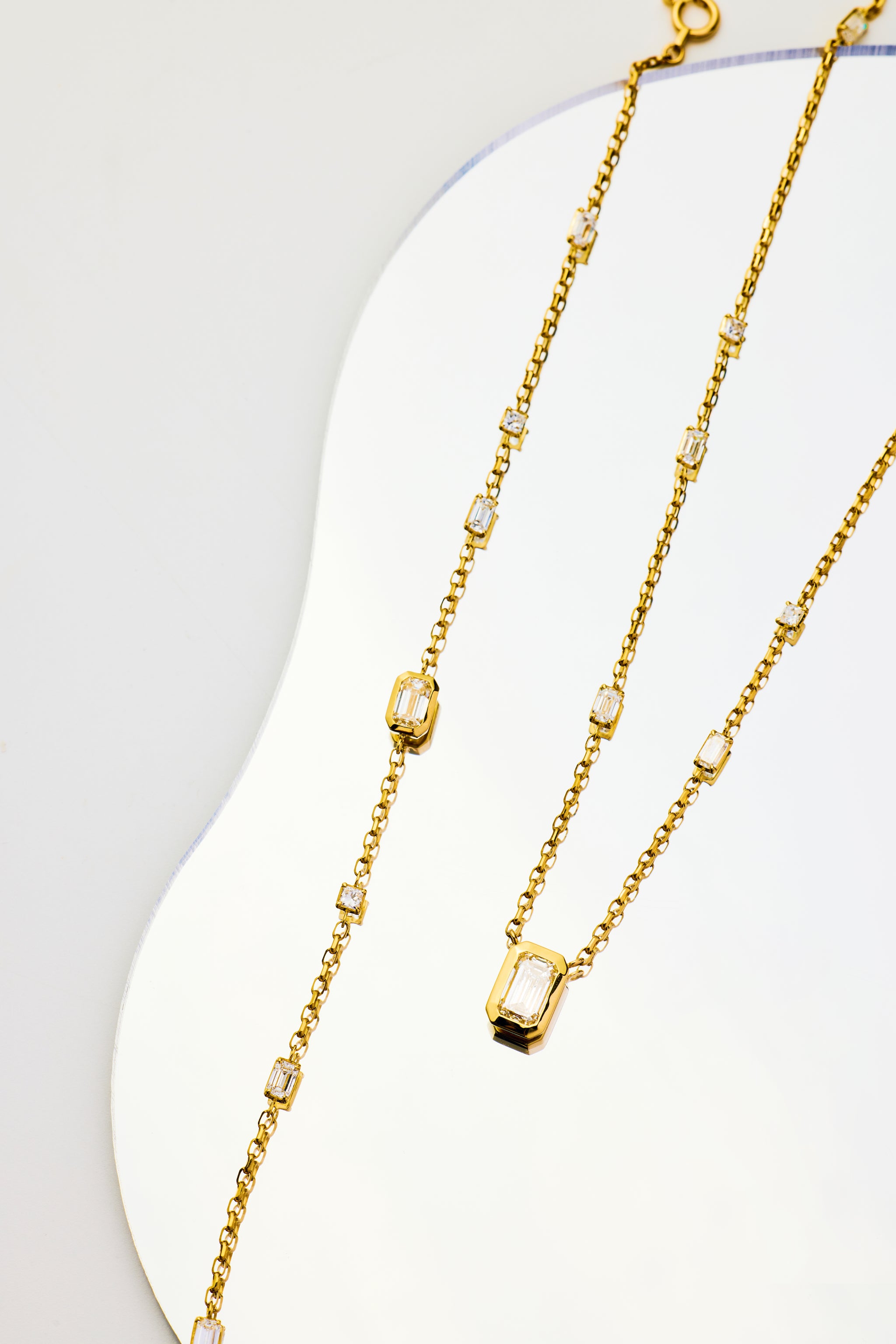 SOU × SON KYOU Asymmetrical Necklace 