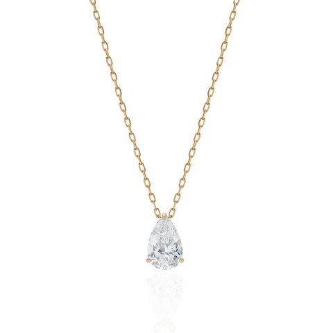 1 Carat Diamond Necklace/Teardrop (YUKI Select)