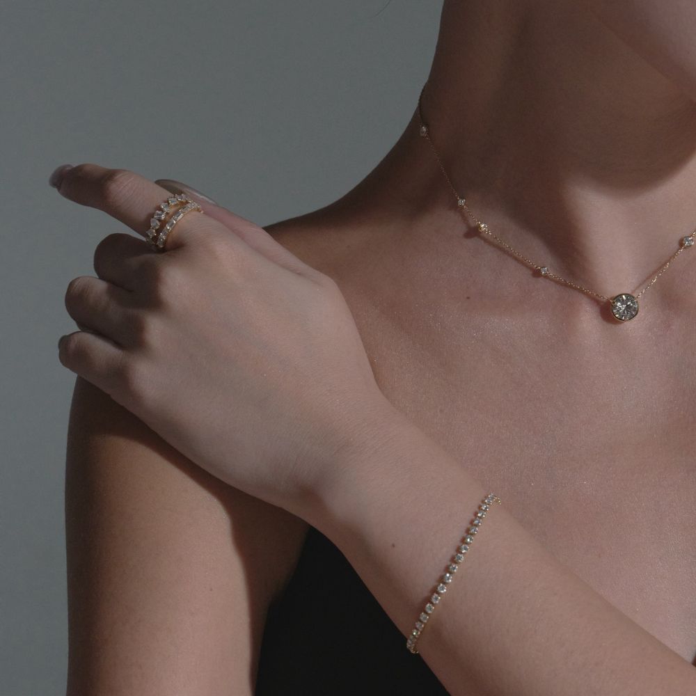 SOU × SON KYOU tennis bracelet 
