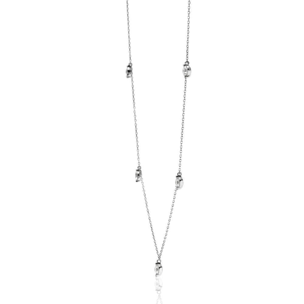 1 Carat Diamond Necklace/Emerald Cut