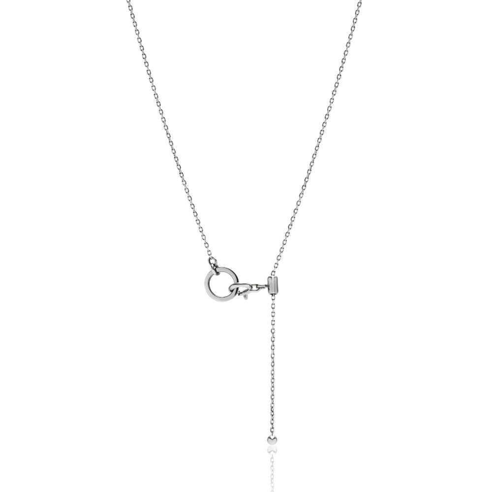 ５ストーンステーションネックレス