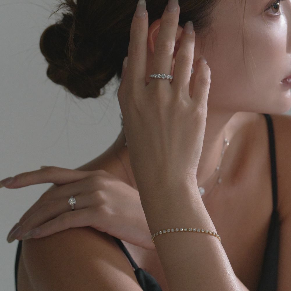 SOU × SON KYOU tennis bracelet 