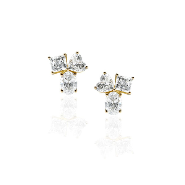 ご予約品　SALE✨大粒入り✨アンデシン　ペアシェイプ　ピアス　B　14kgf ミックスシェイプ ピアス