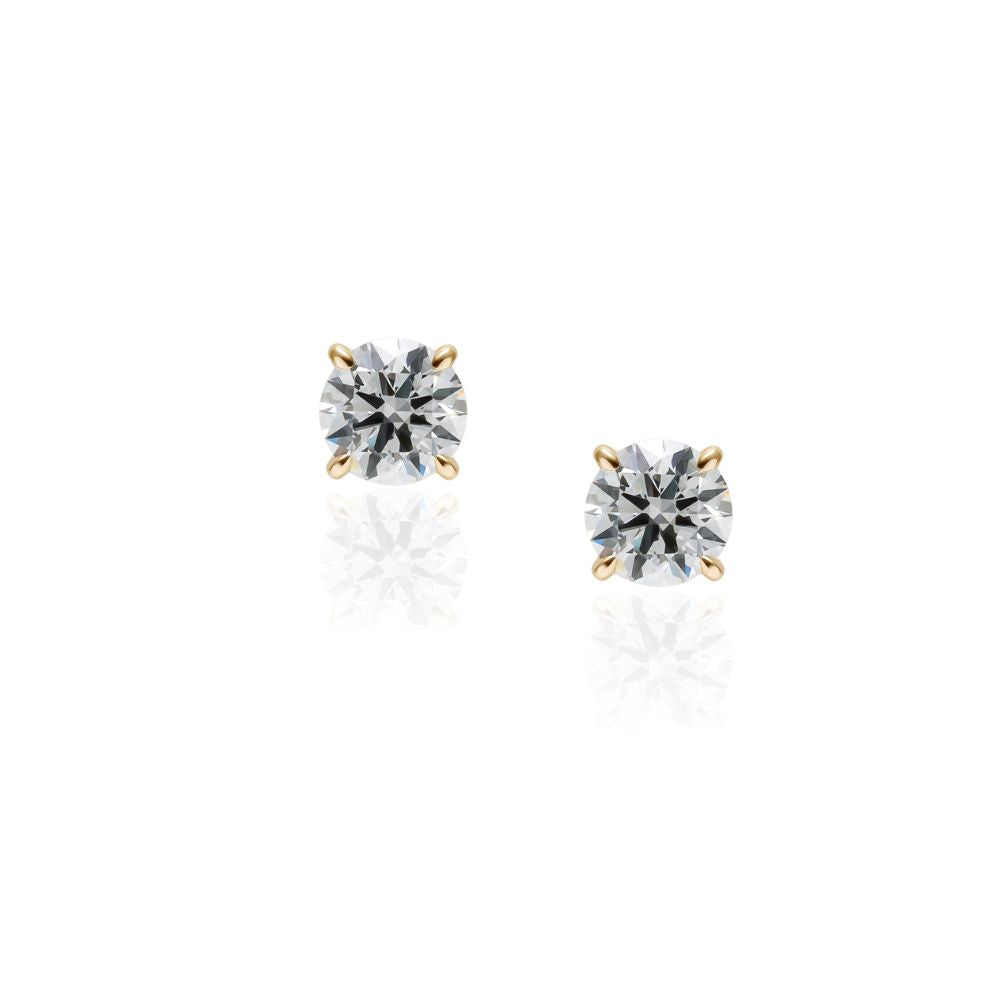 SOU × SON KYOU Anna Earrings/1 Carat Princess Earrings 