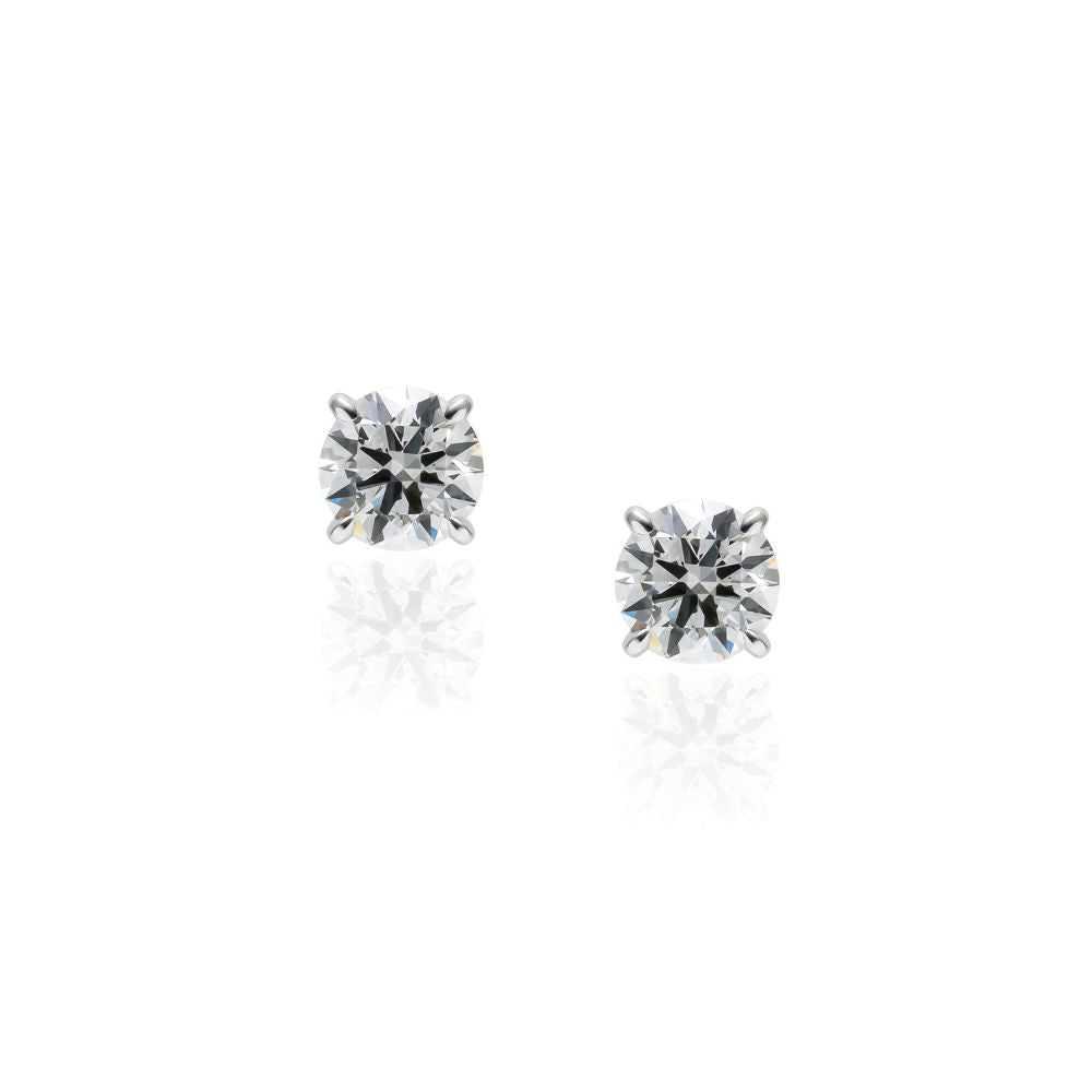 SOU × SON KYOU Anna Earrings/1 Carat Princess Earrings 