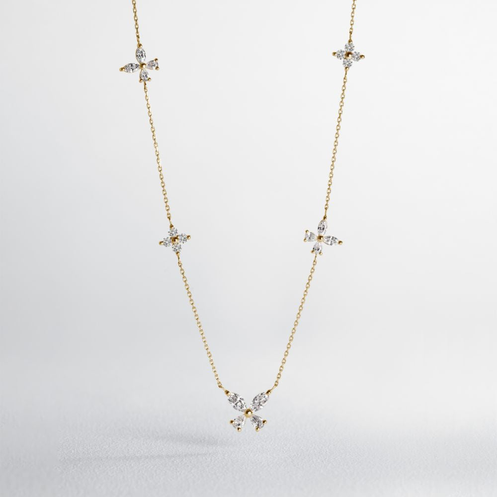 【Papillon de Fleur】Papillon Fleur Necklace