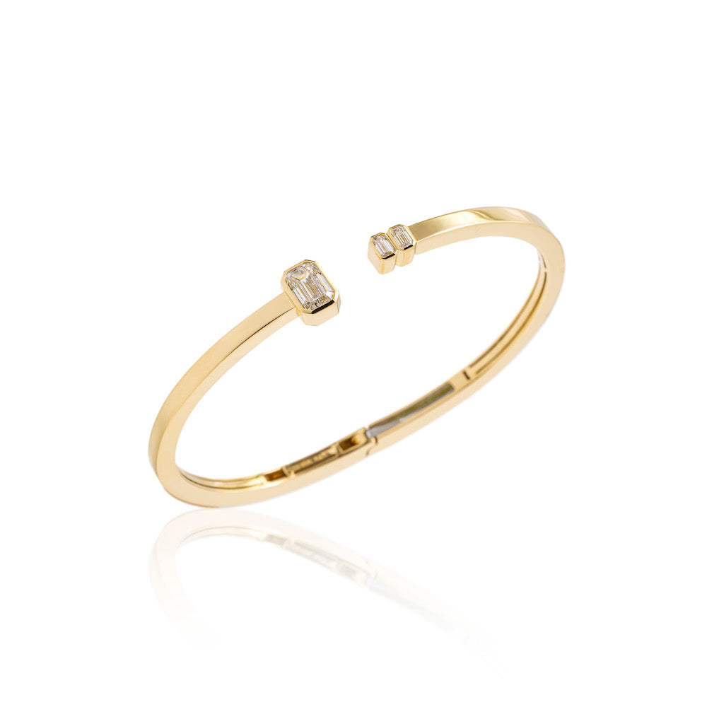 SOU × SON KYOU 1.20 carat diamond bangle 