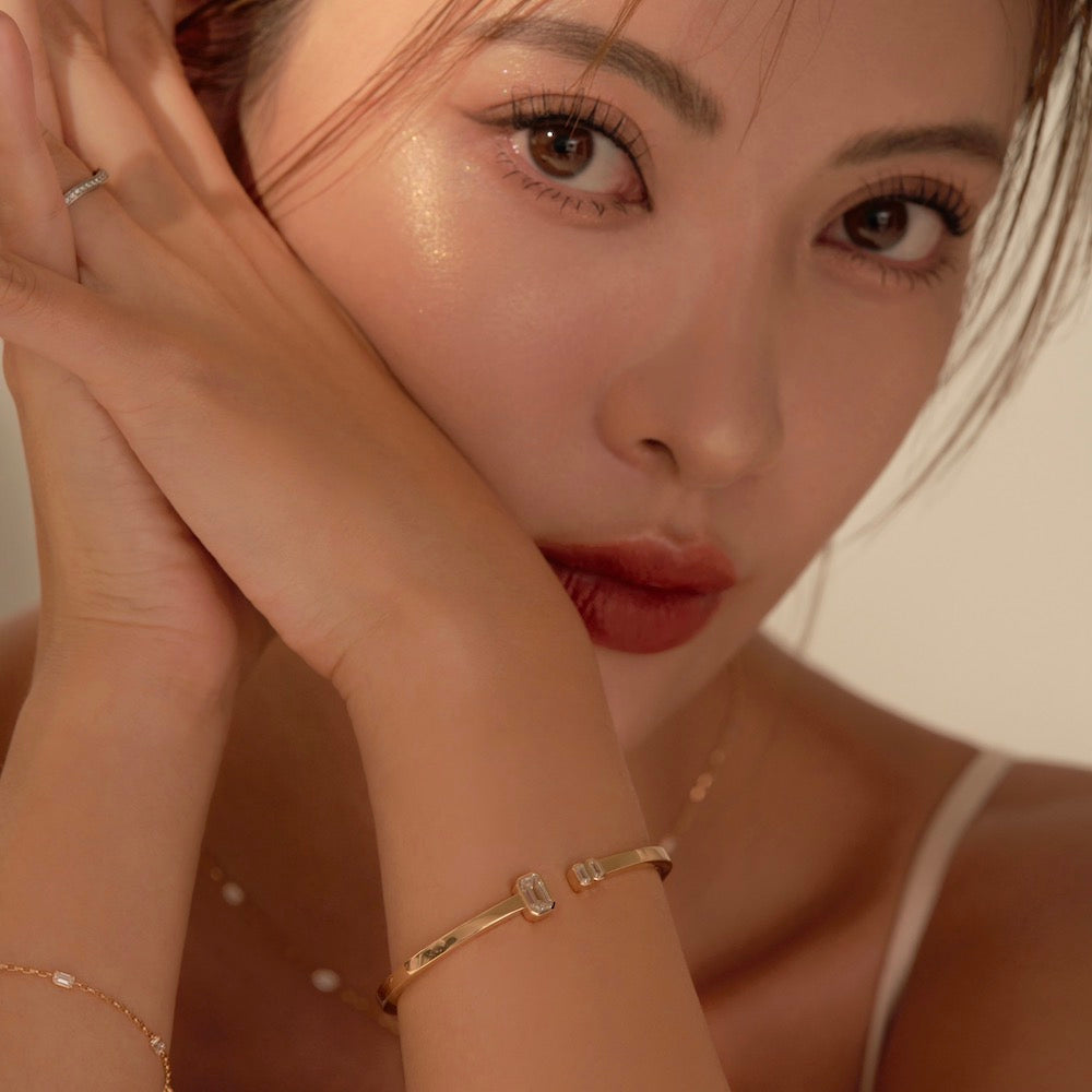 SOU × SON KYOU 1.20 carat diamond bangle 