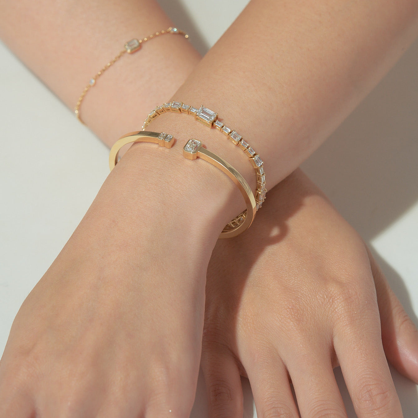 SOU × SON KYOU tennis bracelet 
