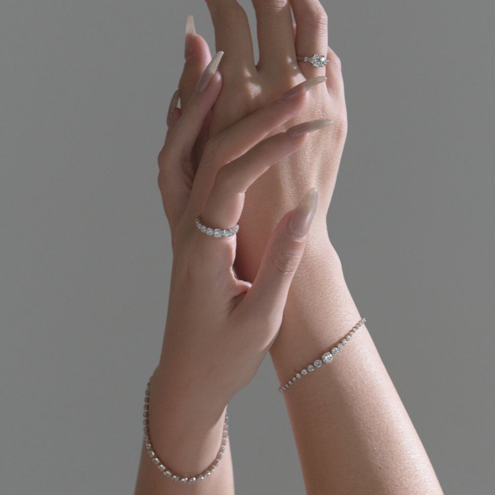 SOU × SON KYOU tennis bracelet 